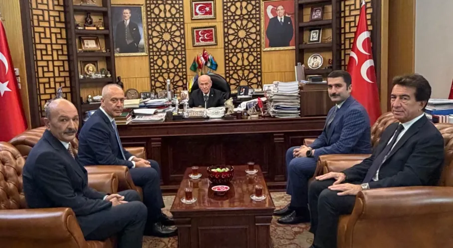 Son Dakika: TBF'den Devlet Bahçeli'ye Ziyaret! Bisiklet Sporuna Tam Destek Sözü