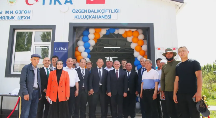 Son Dakika: TİKA Kırgızistan'da Dev Balık Üretim Tesisi Açtı! İşte Detaylar