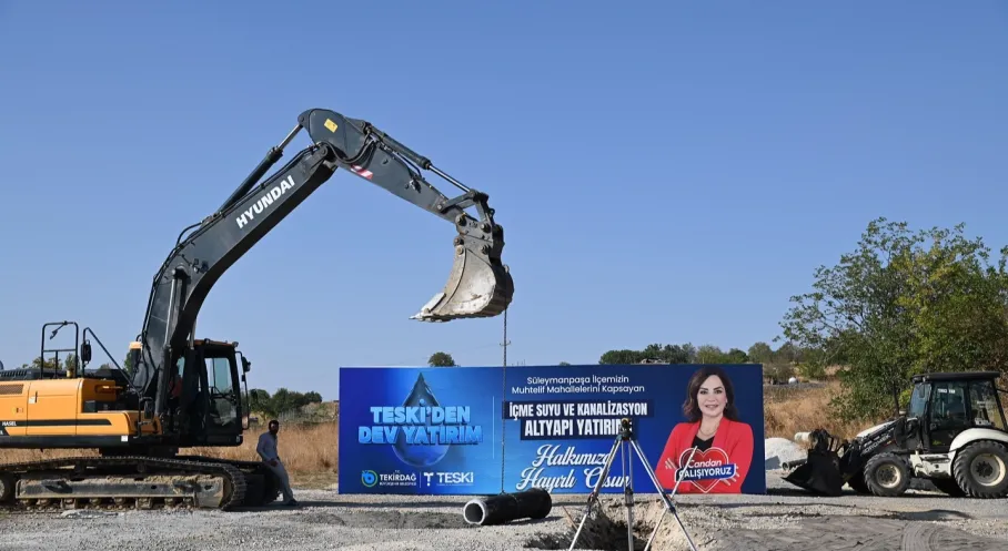 Süleymanpaşa'ya Dev Yatırım: Altyapı 350 Milyon TL ile Yenileniyor!