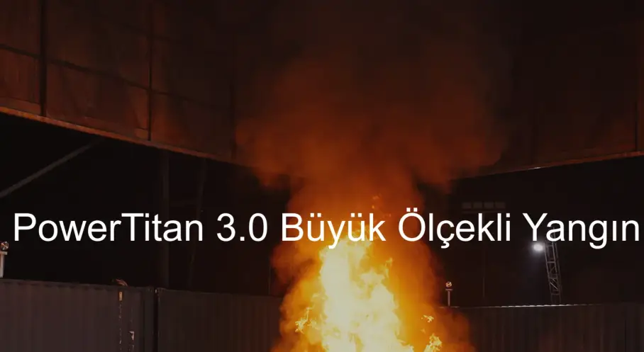Sungrow’un Yeni Nesil Depolama Sistemi Yangın Testini Başarıyla Tamamladı