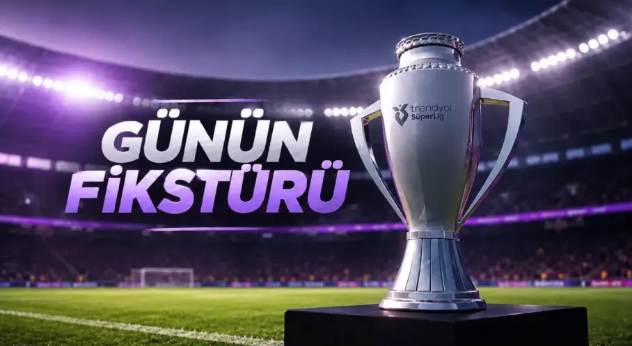 Süper Lig’de günün fikstürü: Trabzonspor ve Fenerbahçe sahaya çıkıyor
