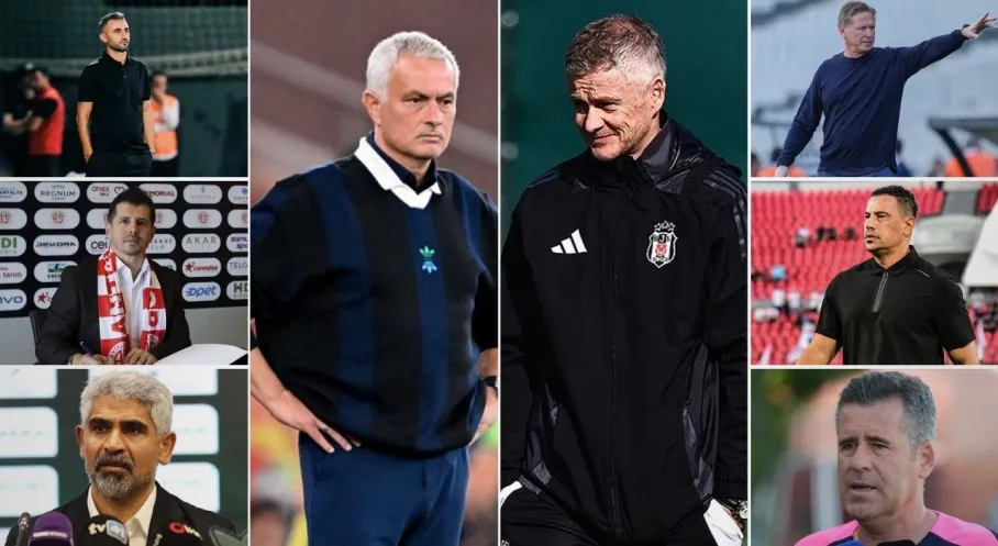 Süper Lig'de Şok! 10 Haftada 8 Teknik Direktör İstifası