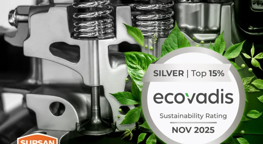 Supsan EcoVadis'te Zirveye Tırmandı! Sürdürülebilirlik Başarısı