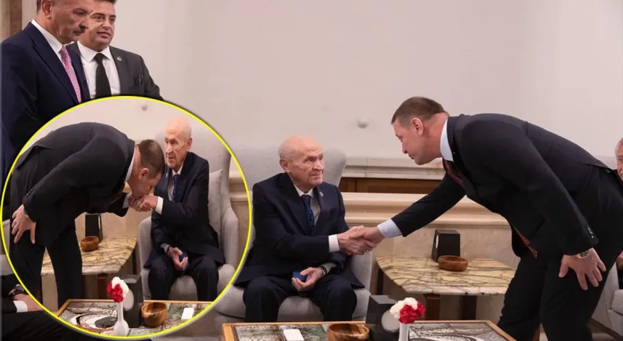 Sürpriz Bayramlaşma! İhraç Edilen Milletvekili Sönmez, Bahçeli ile Görüştü!