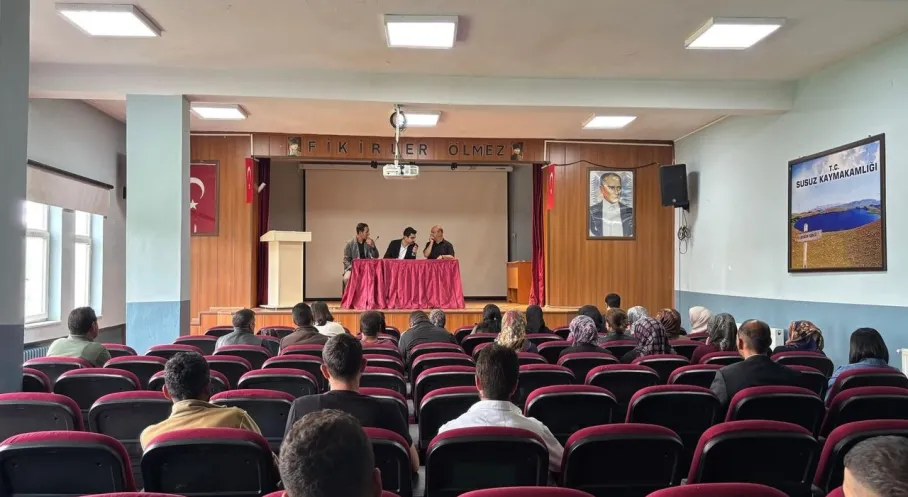 Susuz Kaymakamı Tutal'dan İUP Personeline Motivasyon Ziyareti!