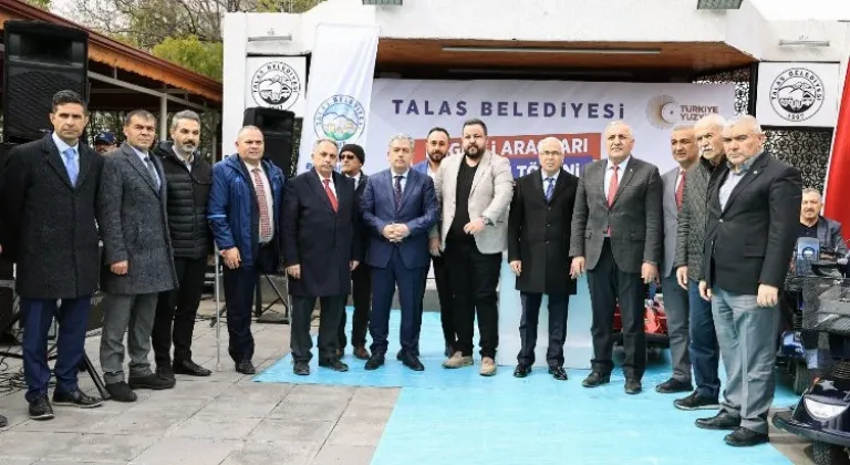 Talas Belediyesi'nden Engelli Araçları Teslim Töreni: Gönüllerin Dokunduğu Anlar