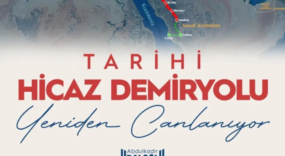 Hicaz Demiryolu Yeniden Doğuyor! Türkiye, Suriye ve Ürdün İş Birliği