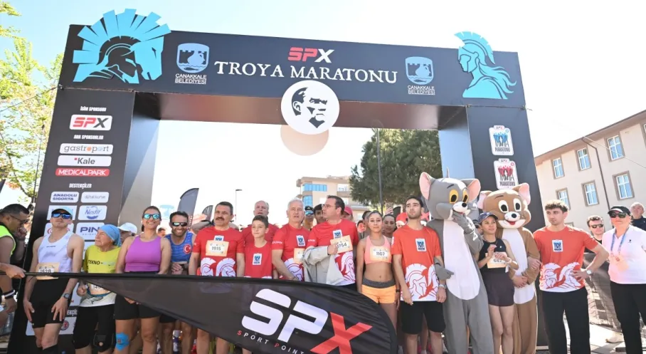 Çanakkale SPX Troya Maratonu Tarihi Parkurda Rekor Kırdı: Nefes Kesen Yarışa Dünya Akın Etti!