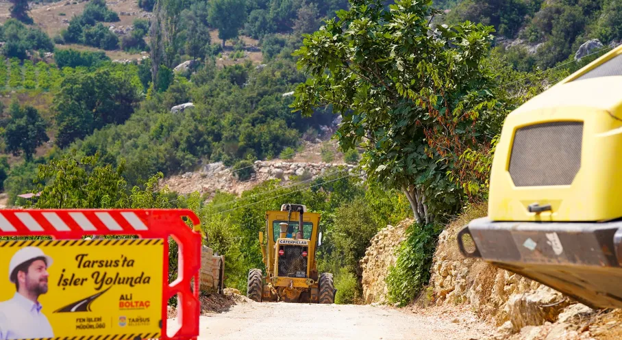 Tarsus Kırsalında Ulaşım Sevinci: Köy Yolları Yenilendi!