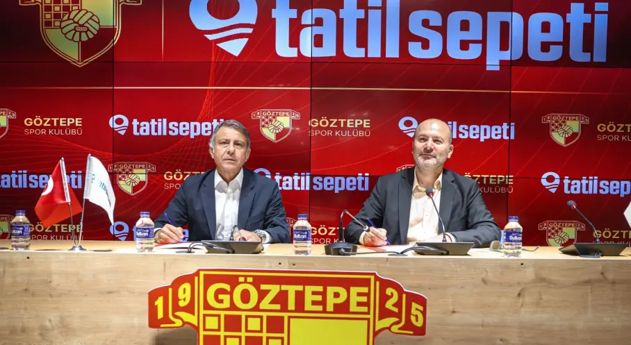  Tatilsepeti’nin Göztepe Spor Kulübü Sponsorluğu İçin İmzalar Atıldı