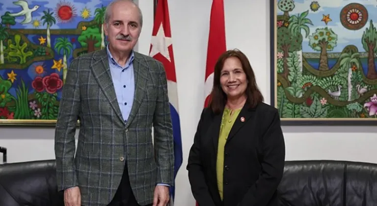 TBMM Başkanı Kurtulmuş Havana'ya geçti