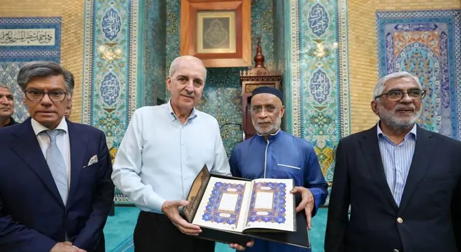 TBMM Başkanı Kurtulmuş, Lizbon’da Müslüman Toplum Temsilcileriyle Buluştu