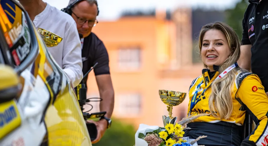 Team Binance TR Sporcusu Kübra Denizci Keskin, Barum’da Rally5 Sınıfının Birincisi Oldu