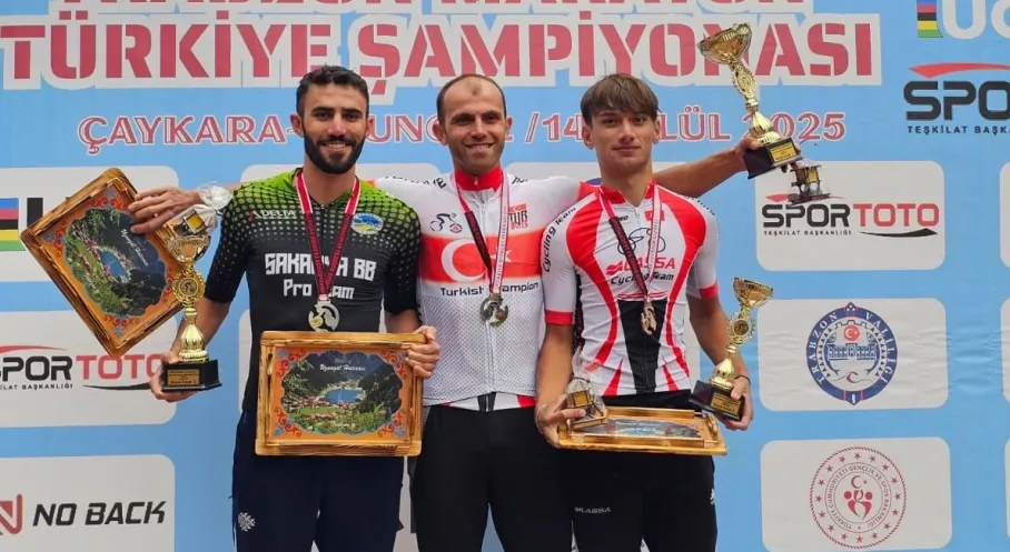 Sakarya'nın Gururu! Furkan Akçam Dağ Bisikleti Şampiyonası'nda Türkiye 2.si Oldu!