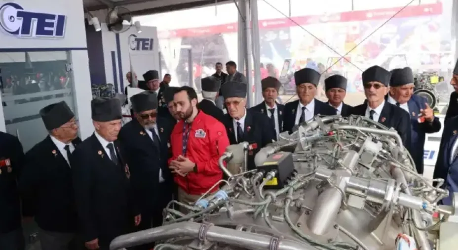 TEI'nin Milli Motorları Kıbrıs'ta Yıldızlaştı! TEKNOFEST'te Rekor İlgi