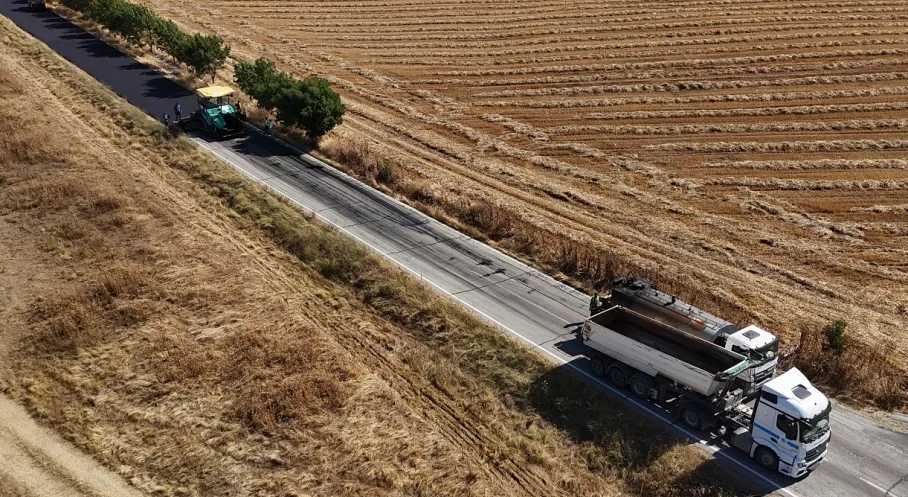 Tekirdağ Büyükşehir'den Kırsal Ulaşıma Candan Dokunuş