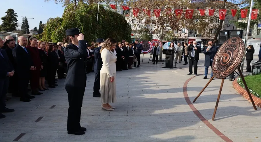 Tekirdağ'da Kadın Hakları Coşkusu: 91. Yıl Törenle Kutlandı!