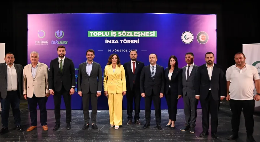 Tekirdağ'da TEKULAŞ İşçisine Müjde: Toplu İş Sözleşmesi İmzalandı!