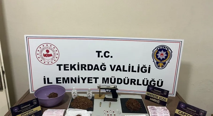 Tekirdağ'da Zehir Tacirlerine Darbe! 14 Torbacı Tutuklandı