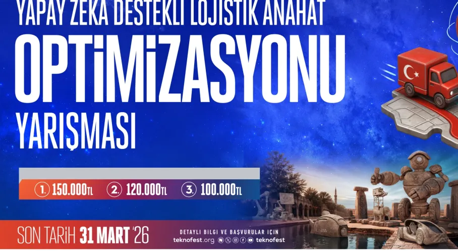 TEKNOFEST'te Lojistik Devrimi: Yapay Zeka Destekli Çözümlerle 150.000 TL Kazanma Fırsatı!