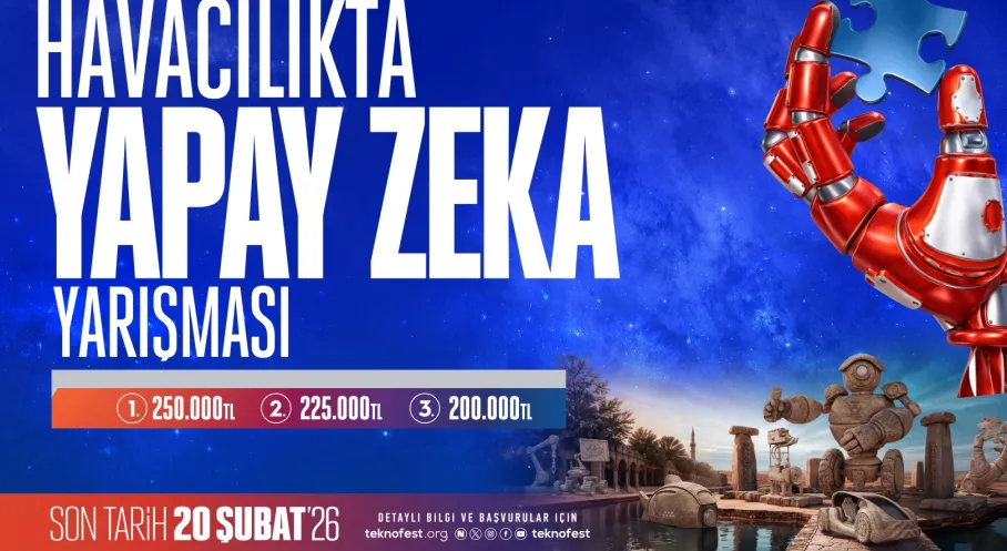 TEKNOFEST'ten Gençlere Büyük Çağrı: Yapay Zeka ile Uçuş Güvenliğini Geleceğe Taşı!