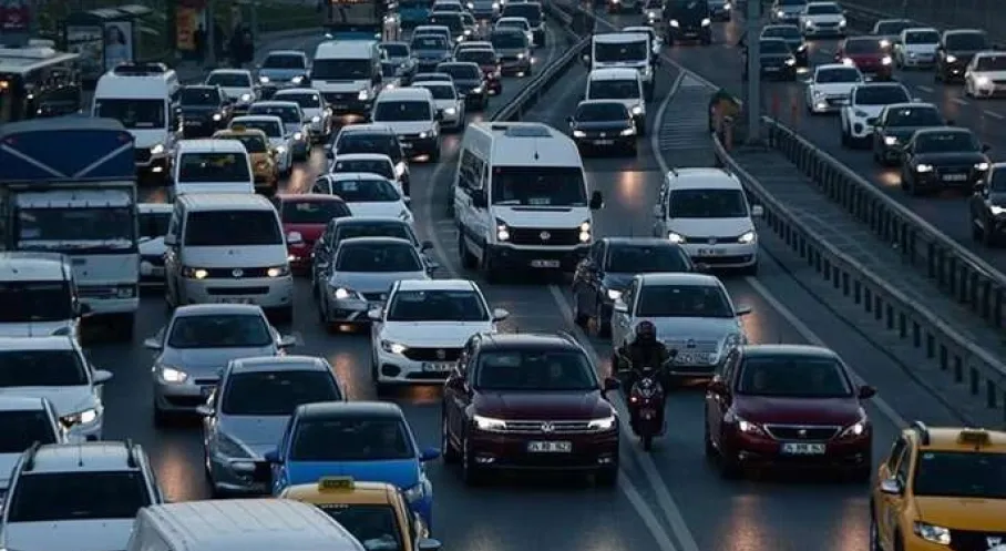 Temmuzda Trafiğe 207 Bin Yeni Taşıt Katıldı