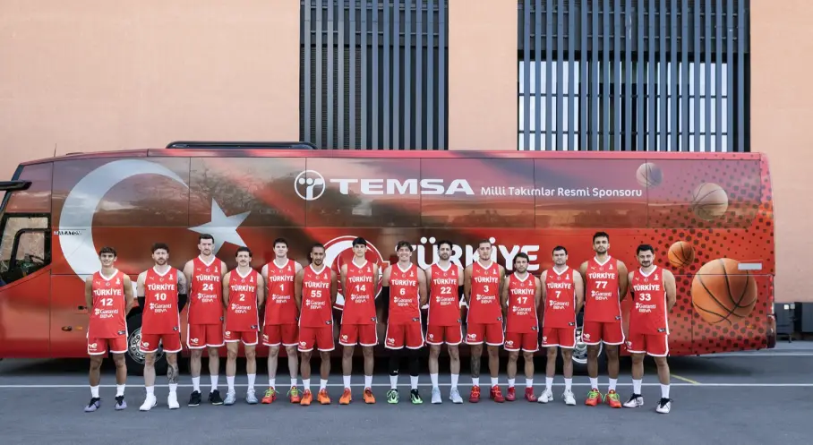 TEMSA'dan A Milli Basketbol Takımı'na “Büyük Hedeflere, Birlikte” Mesajı