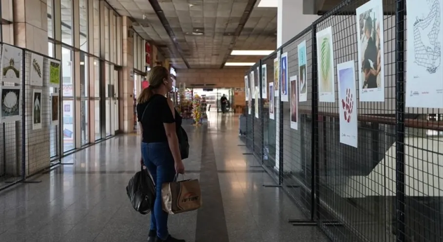 Denizli'de Dünya Barış Günü Karikatür Sergisi Terminalde Açıldı!