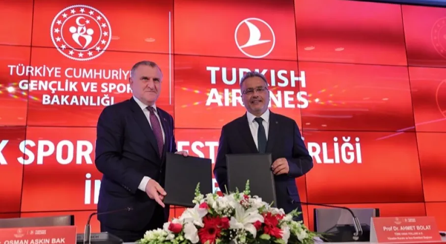 THY ve Gençlik ve Spor Bakanlığı'ndan Tarihi İşbirliği! Türk Sporu Uçuşa Geçiyor