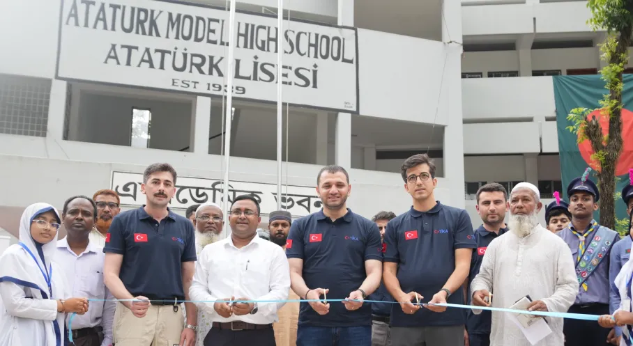 TİKA'dan Bangladeş'te Tarihi Hamle: Atatürk Lisesi Yenilendi, Türkiye-Bangladeş Dostluğu Zirveye Çıktı!