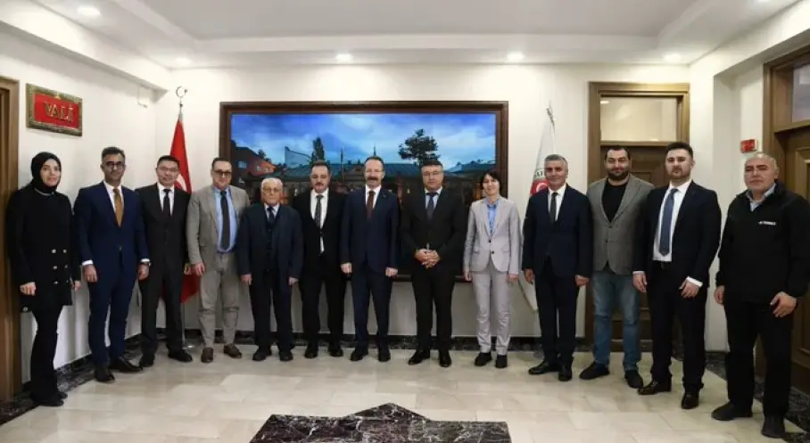 TİMBİR Genel Başkanı Dr. Süleyman Basa Ardahan Valisi Yamlı’yı ziyaret etti