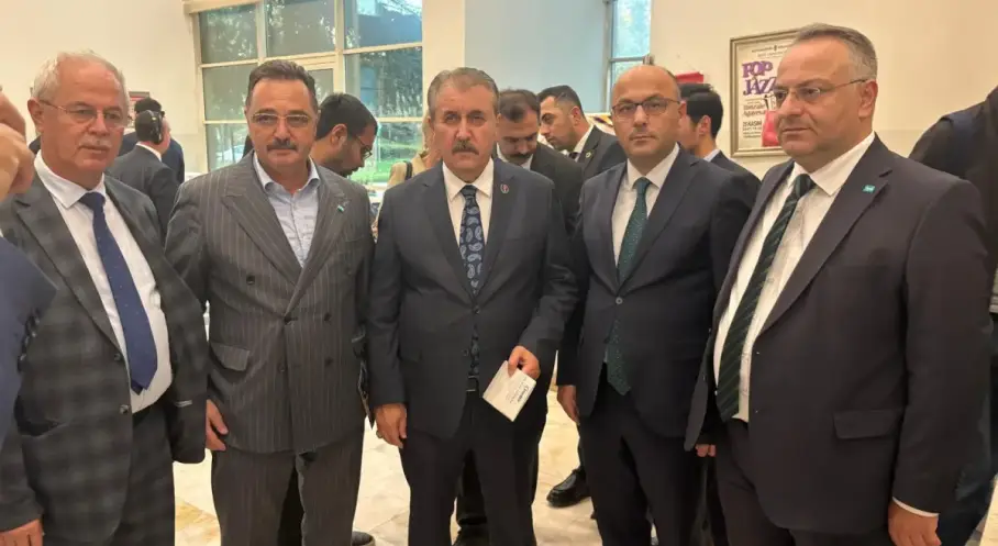 TİMBİR heyeti BBP Genel Başkanı Destici ile bir araya geldi