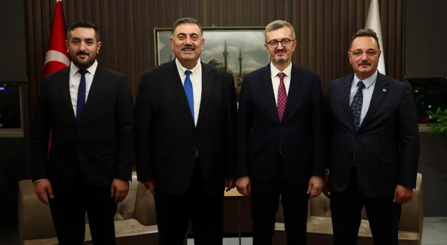 TİMBİR Heyeti İletişim Başkanı Duran'ı Ziyaret Etti: Dijital Medya Masada!