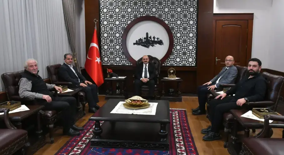 TİMBİR heyetinden Balıkesir Valisi Ustaoğlu’na ziyaret
