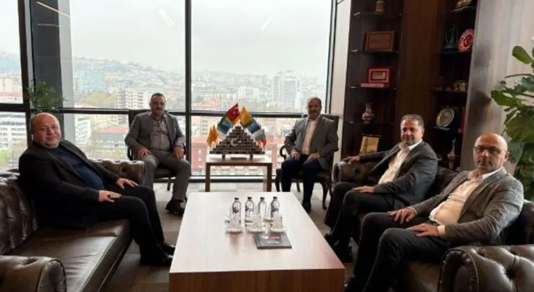 TİMBİR ve BHA Yönetiminden Sağlık-Sen Genel Başkanı Doğan'a Ziyaret