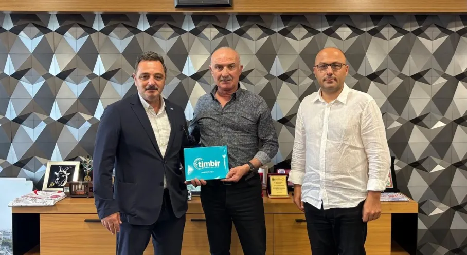 TİMBİR'den GİMAT Başkanı Kesimal'a Kritik Ziyaret! Medya ve Ticaret Dünyası Gündemde