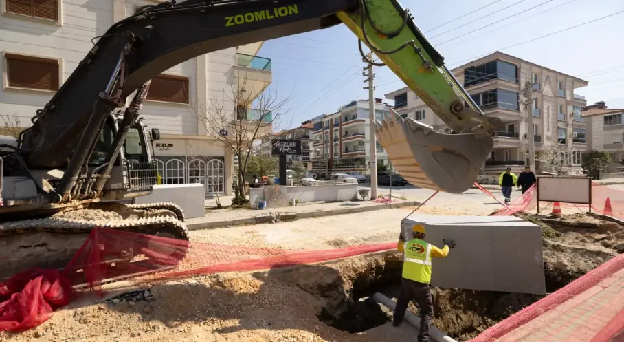 Tire’de 300 Milyon Liralık Altyapı Yatırımında Sona Gelindi