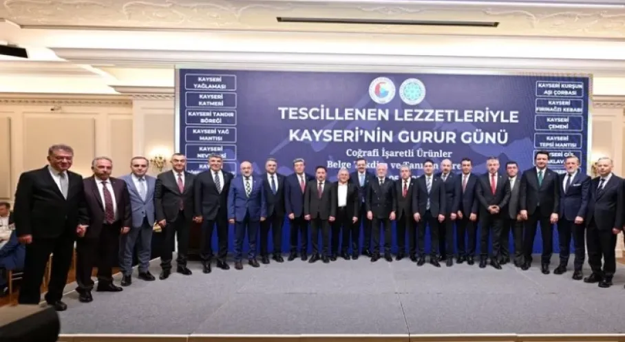 Kayseri'nin Coğrafi İşaretli Lezzetleri TOBB'da Göz Kamaştırdı!