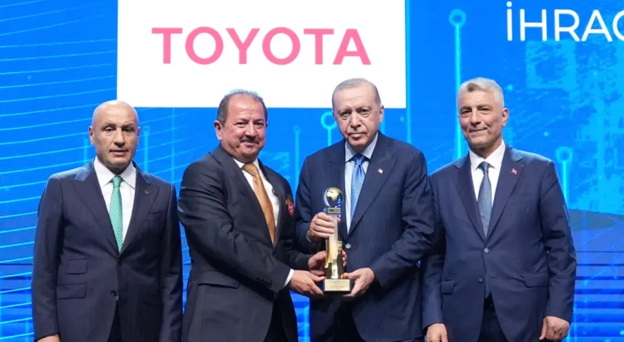 Toyota Türkiye İhracat Devlerini Geride Bıraktı: 3.9 Milyar Dolarla Zirveye Ortak!