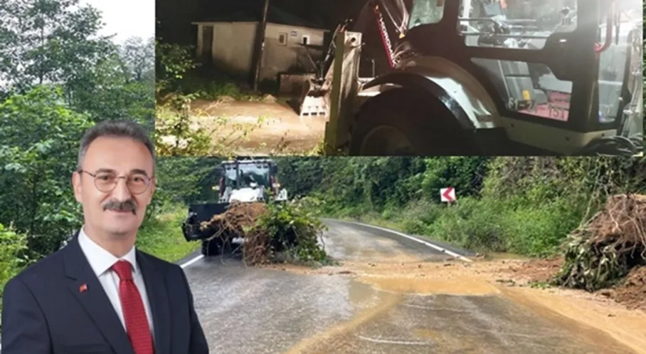 Trabzon Şalpazarı'nda Şiddetli Yağış Heyelanlara Yol Açtı! Son Dakika