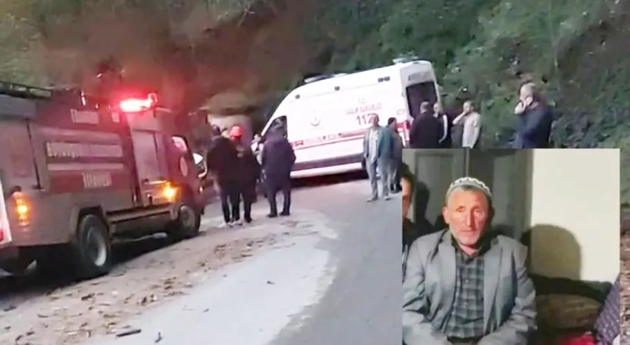 Trabzon'da Feci Kaza: 25 Metreden Uçuruma Yuvarlanan İşçi Hayatını Kaybetti!