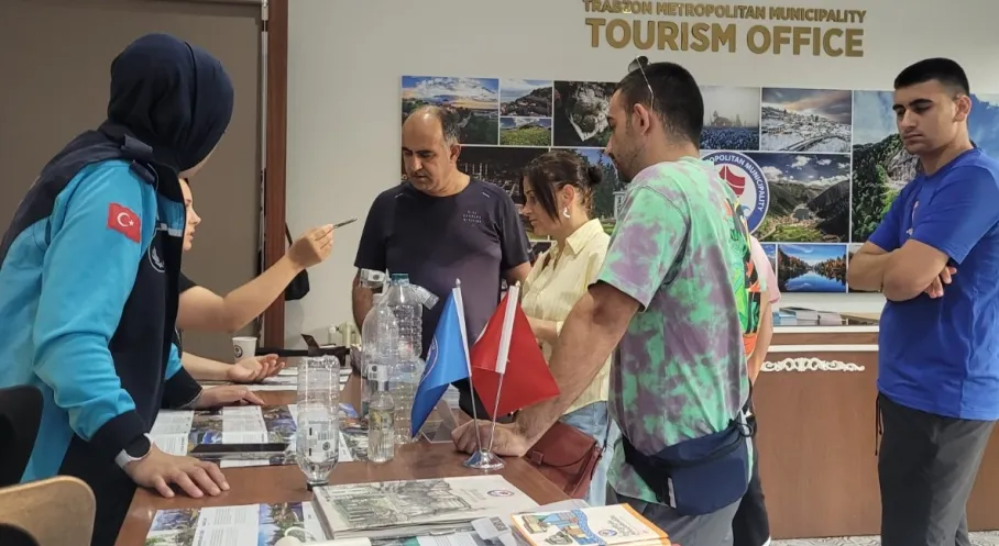 Trabzon’da Turizm Ofislerine Yoğun İlgi: Bir Ayda 3 Bini Aşkın Ziyaretçi