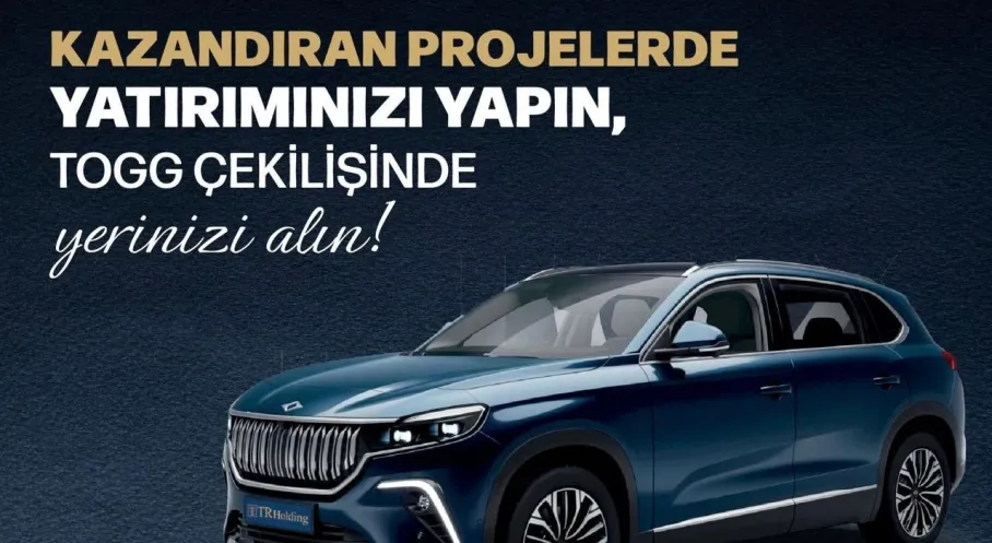 TRinvest'ten Yatırım Hamlesi: Konut Alana TOGG Hediye! Kaçırılmayacak Fırsat