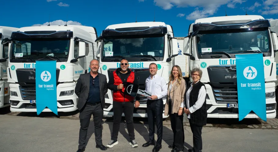 Tur Transit Lojistik'ten 45. Yıl Dönümünde Dev MAN Yatırımı!