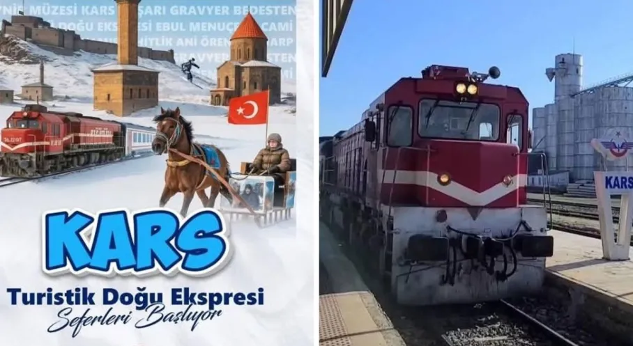 Turistik Doğu Ekspresi Seferleri Başlıyor! Biletler Tükenmeden Yerini Ayırt!