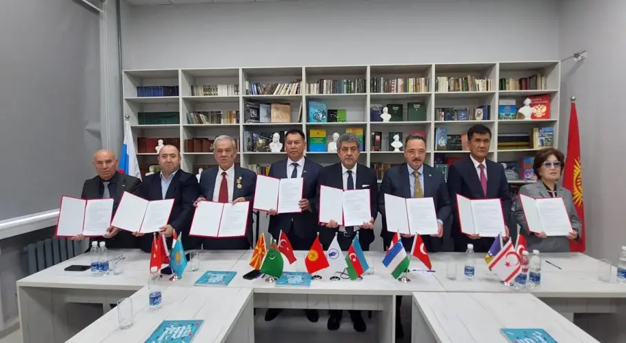Türk Dünyası medyası Bişkek’te buluştu: Ortak haber portalı için iş birliği protokolü imzalandı