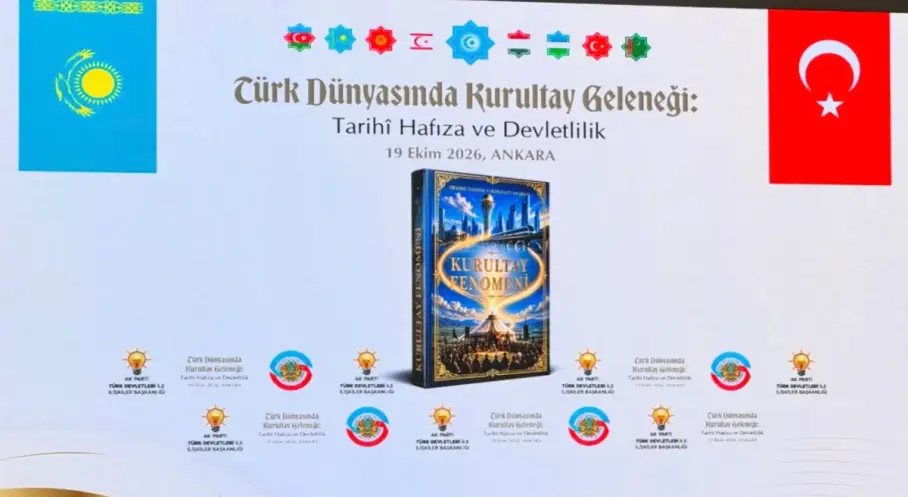 Türk Dünyasının Tarihî Mirası Ankara’da Gündeme Geldi: “Kurultay Fenomeni” Tanıtıldı