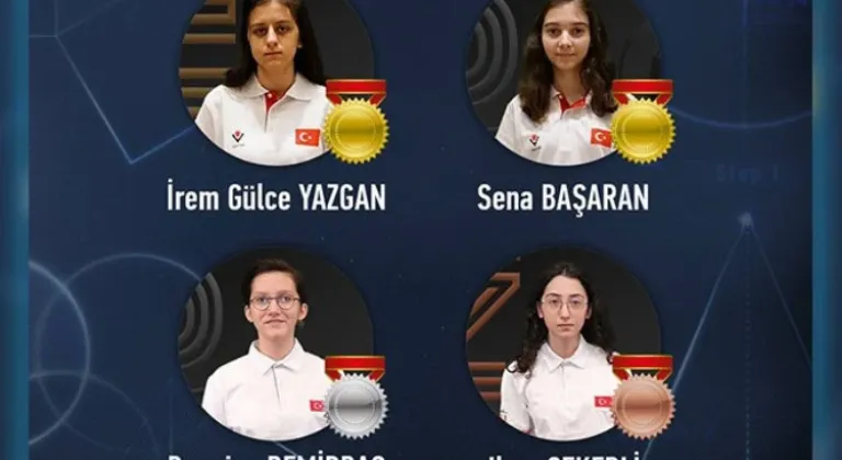 Türk Kızları Avrupa'da Altın Madalya Kazandı! Sanayi ve Teknoloji Bakanı Tebrik Etti