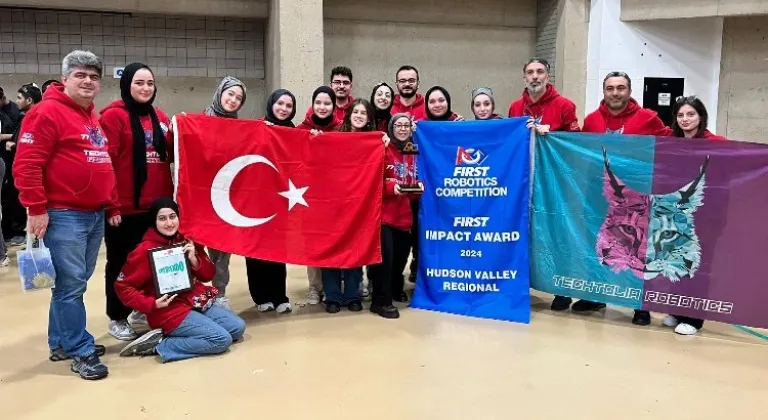 Türk Öğrencilerden New York Robot Yarışmasında Büyük Başarı! Dünya Şampiyonası Heyecanı