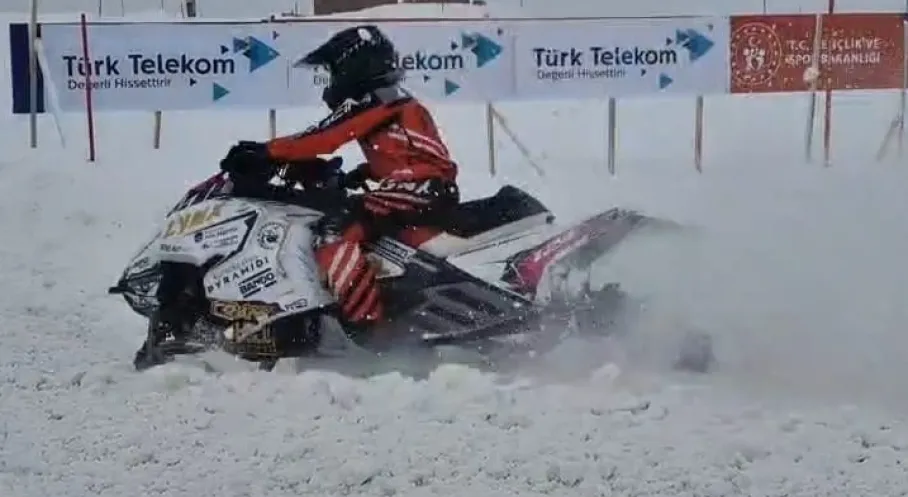 Türk Telekom Gücüyle Dünya Kar Motosikleti Şampiyonası Rize'den 90 Ülkeye Kesintisiz Ulaştı!